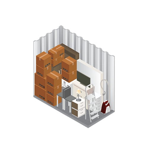5x10 storage unit size guide